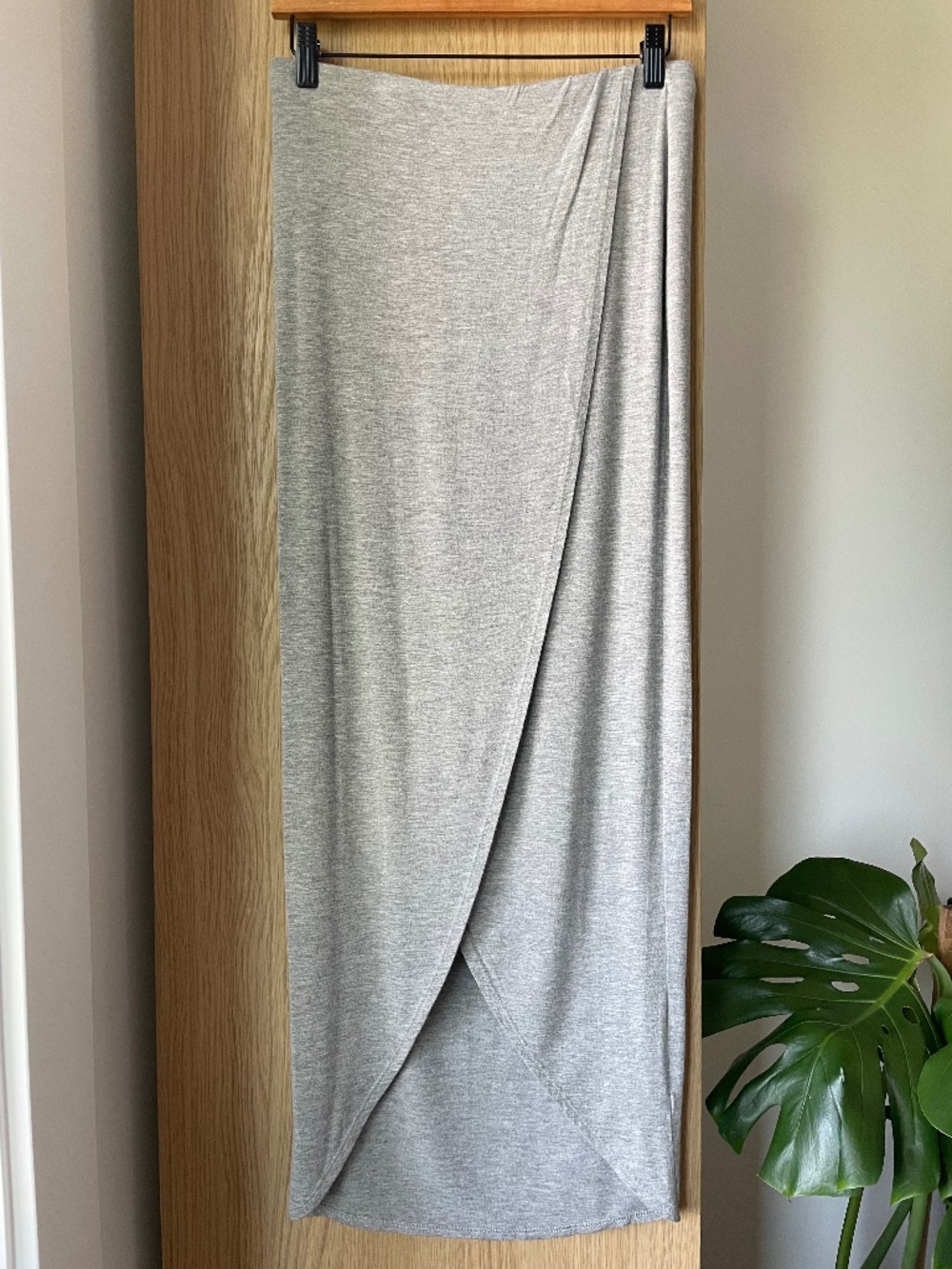 Drapey Faux Wrap Skirt - Size S